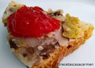 Esta Navidad prepara una tosta de «Garum casacarmen» con confitura de pimientos morrones, de la mano de Conservas Serrats