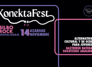 El Ayuntamiento de Bilbao organiza “KonektaFest”, una jornada cultural y de ocio diseñada y organizada por jóvenes