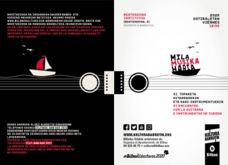 El Ayuntamiento de Bilbao inaugura hoy la XI edición del programa ‘Mila Musika Haria’ dedicado a la guitarra y otros instrumentos de cuerda