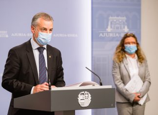 Urkullu defiende el cierre de la hostelería “para evitar el confinamiento general y el colapso sanitario”