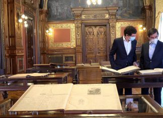 BBVA dona a la Diputación Foral de Bizkaia un fondo bibliográfico de 423.000 volúmenes de gran interés histórico