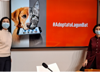 El Ayuntamiento de Bilbao pone en marcha una nueva campaña para fomentar la adopción de animales