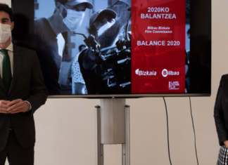 Más de 120 producciones eligen Bizkaia como escenario seguro para sus rodajes durante 2020. Información suministrada por el Ayuntamiento de Bilbao