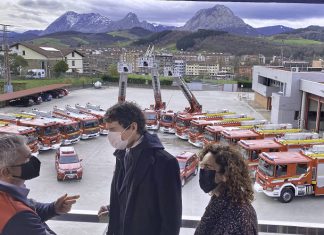 La Diputación de Bizkaia renueva el 25% de la flota de los bomberos con la puesta en servicio de 15 vehículos de nueva generación