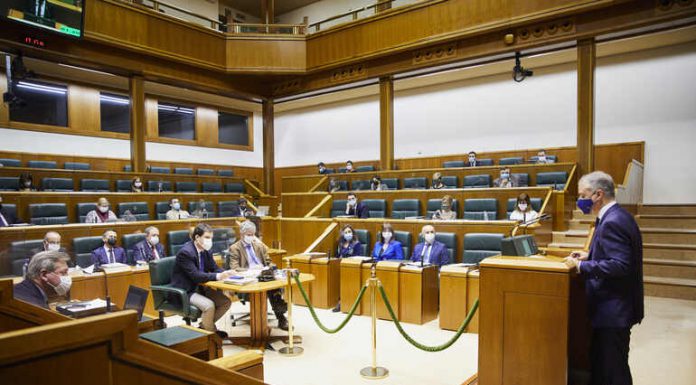 El Parlamento Vasco rechaza la creación de una oficina anticorrupción propuesta por EH Bildu