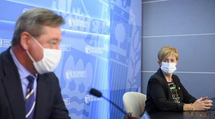 El Gobierno Vasco opina que el alumnado de Primaria debe utilizar mascarilla al aire libre