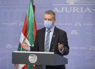 El lehendakari califica la situación de la pandemia de “extrema gravedad”