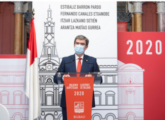 Los nuevos ‘Ilustres de Bilbao’ han sido homenajeados por el Ayuntamiento