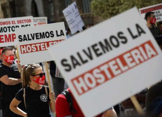 Los hosteleros pedirán indemnizaciones para cubrir las pérdidas ocasionadas por la pandemia
