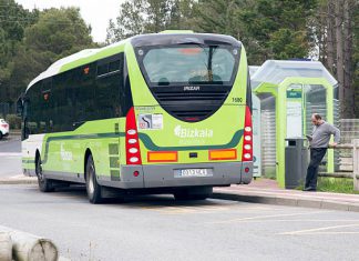 Un autobús atropella a dos personas entre Getxo y Leioa