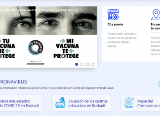 Osakidetza habilita la cita web para la vacunación del personal de los centros educativos