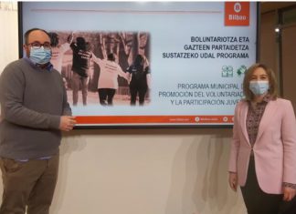 Bilbao presenta el primer programa de promoción de voluntariado y participación juvenil