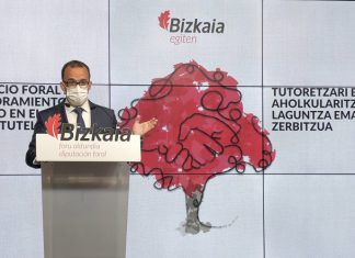 La Diputación de Bizkaia pone en marcha el servicio de apoyo para las personas que ejercen la tutela de familiares o allegados