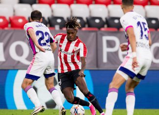 Nico Williams debuta como primer futbolista nacido en siglo XXI con el club rojiblanco