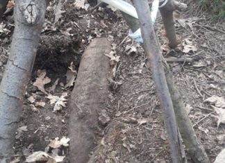 Encuentran otro obús de la Guerra Civil en Galdakao