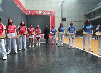 El III Torneo Bizkaia Paleta Cuero Femenino comenzará mañana en Larrabetzu. Información suministrada por la Diputación Foral