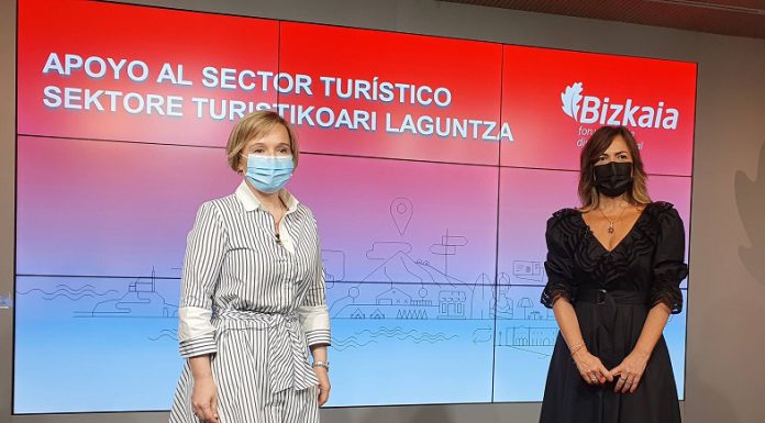 La Diputación de Bizkaia inyecta 11,6 millones de euros para sostener el sector turístico durante la crisis generada por la pandemia