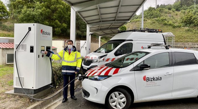 La Diputación Foral de Bizkaia establece descuentos del 25% en las tarifas de peaje para los vehículos ligeros eléctricos