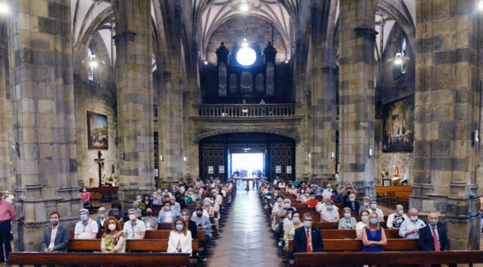 El Alcalde de Bilbao asistirá a la tradicional misa de Begoña del día 15 de agosto, que se celebrará sin romería ni aurresku por segundo año consecutivo