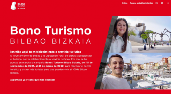 El Ayuntamiento de Bilbao y la Diputación ponen en marcha su primera campaña conjunta de bonos de turismo Bilbao/Bizkaia con una inversión de 2 millones de euros