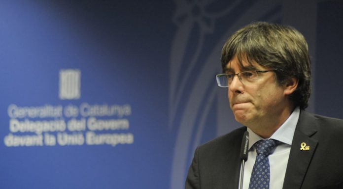 Arrestan a Puigdemont en Cerdeña