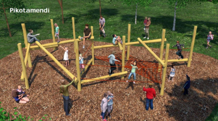 El Ayuntamiento de Bilbao instalará equipamientos de juegos infantiles y de aventura en Monte Avril y Pikotamendi