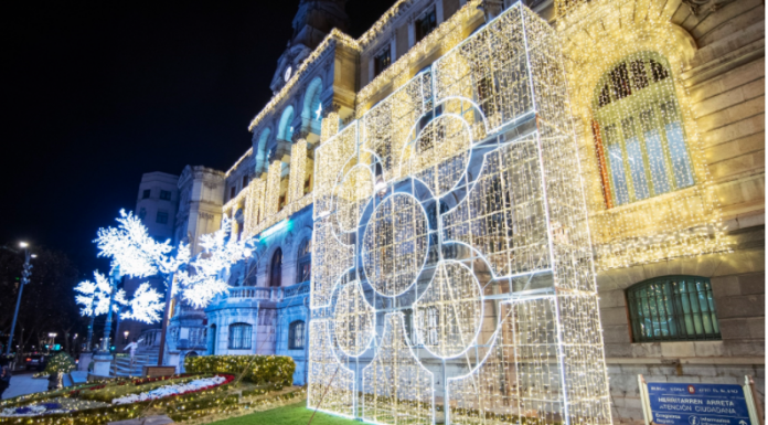 El Ayuntamiento de Bilbao da la bienvenida a la Navidad con el encendido de luces