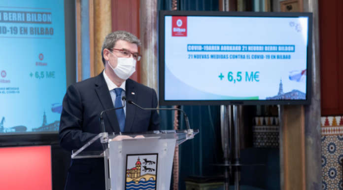 El Ayuntamiento de Bilbao aprueba un nuevo plan contra el covid con 21 medidas para la recuperación social, económica y cultural de la villa