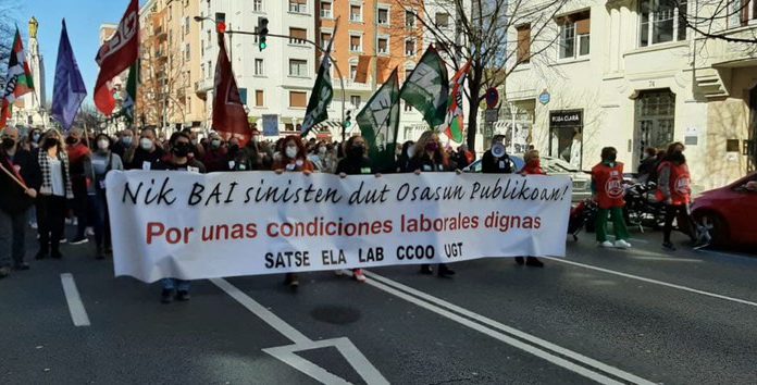 La Atención Primaria de Osakidetza afronta una nueva jornada de huelga