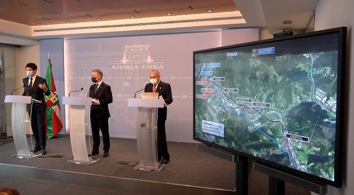Gobierno Vasco y Diputación de Bizkaia acuerdan impulsar la Línea 5 del metro a Galdakao con recursos propios