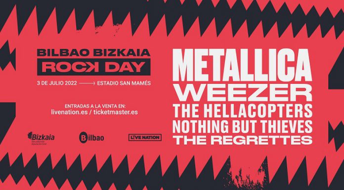 Metallica actuará en San Mamés el 3 de julio gracias a la colaboración del Ayuntamiento y la Diputación Foral de Bizkaia