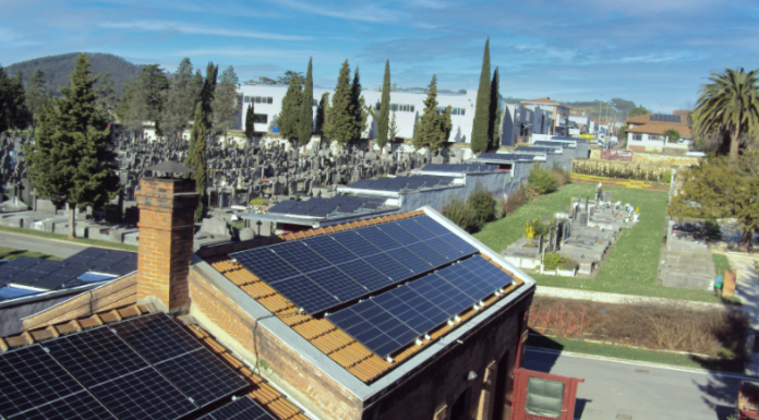 Bilbao Zerbitzuak culmina la instalación y puesta en funcionamiento de las placas solares en el Cementerio municipal de Bilbao