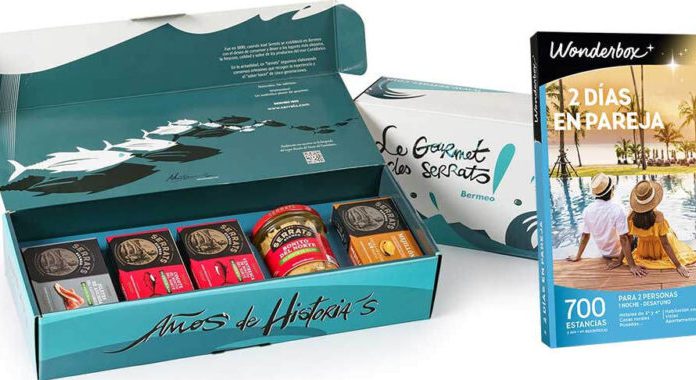 Celebra San Valentín con regalos de Conservas Serrats que enamoran