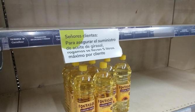 Los supermercados podrán limitar las compras para evitar el desabastecimiento