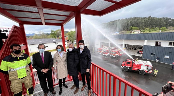 El Diputado General de Bizkaia, Unai Rementeria, inaugura el Parque de Bomberos de Arratzu para la comarca de Busturialdea