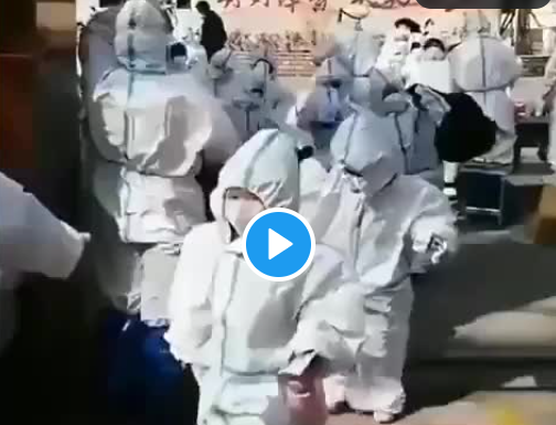 Impresionante vídeo que muestra cómo van los niños al colegio en Shanghai por el protocolo covid