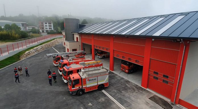 El Servicio de Bomberos de la Diputación Foral de Bizkaia realizó 5.692 intervenciones durante 2021