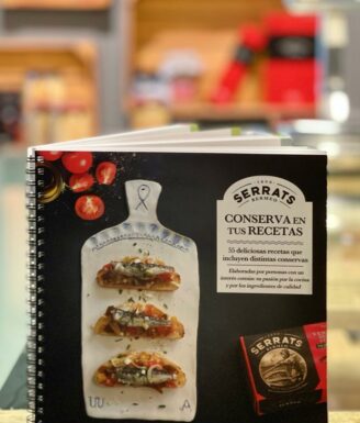 Conservas Serrats publica un libro de recetas con conservas