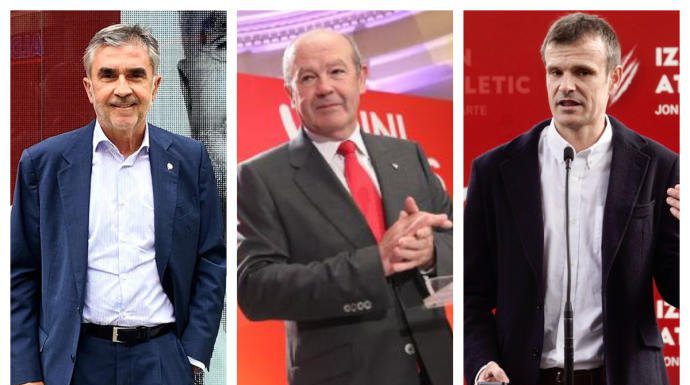 Encuesta Gaurmedia sobre elecciones al Athletic. Quién ganará entre Iñaki Arechabaleta, Ricardo Barkala y Jon Uriarte?