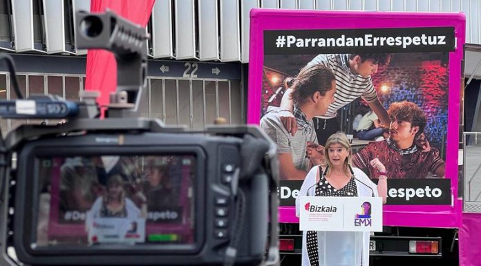 La campaña foral contra las agresiones sexuales en fiestas se centra en la sensibilización de los hombres
