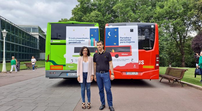 Bilbobus y Bizkaibus lanzan una campaña conjunta para informar del servicio de paradas nocturnas a demanda