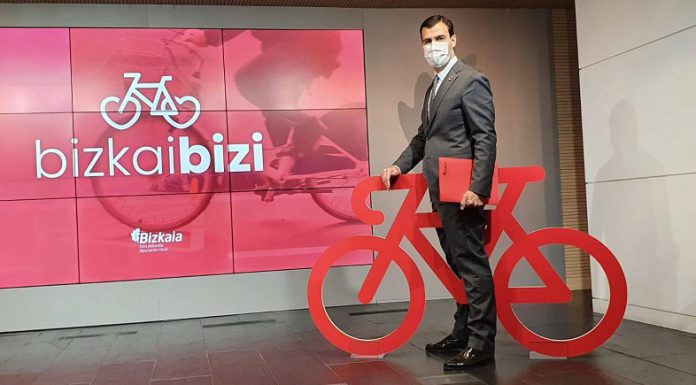 La Diputación Foral aprueba las bases para la contratación del servicio de bicicleta pública BizkaiBizi