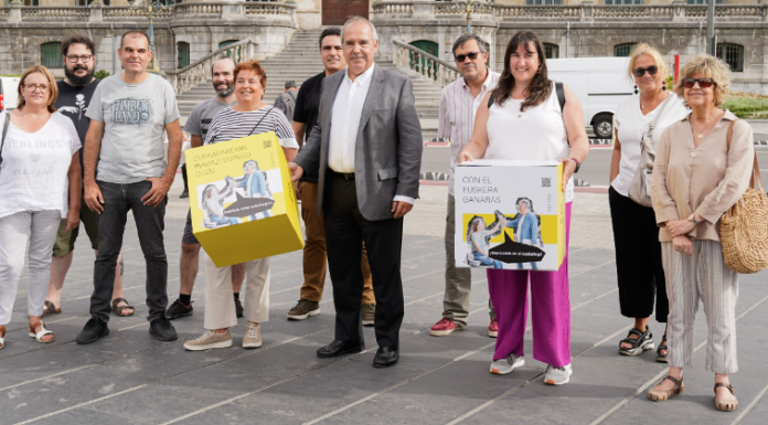 El Ayuntamiento de Bilbao pone en marcha una nueva campaña para la matriculación en los euskaltegis bajo el lema «Con el euskera ganarás»