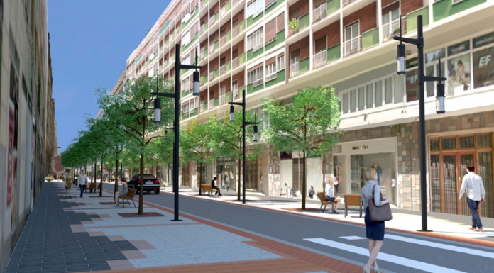 El Ayuntamiento de Bilbao inicia las obras que convertirán a la calle Rodríguez Arias en un corredor comercial de unión entre Abando e Indautxu