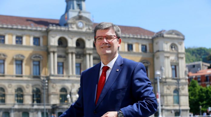 Juan Mari Aburto, candidato para continuar como alcalde de Bilbao