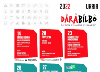 La programación de Darabilbo incluye 7 actividades gratuitas de ocio en euskera , a partir del viernes 14 de octubre
