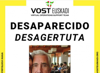 Continúa la búsqueda del hombre desaparecido en Trapagaran