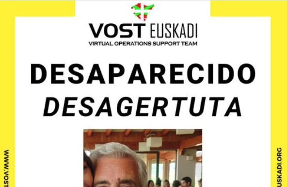 Continúa la búsqueda del hombre desaparecido en Trapagaran