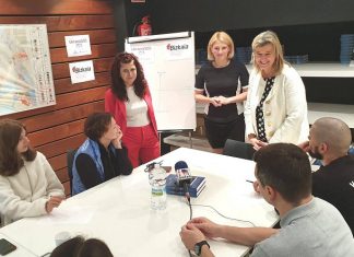 La Diputación de Bizkaia apoya la integración de la población migrada ucraniana con un programa de empleo