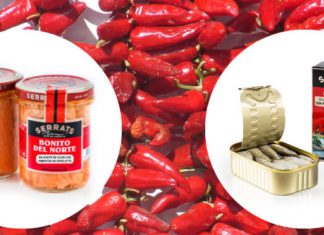 Prueba las conservas Serrats de bonito del norte y sardinillas “txikis” en aceite de oliva con pimentón de Espelette, al mejor precio